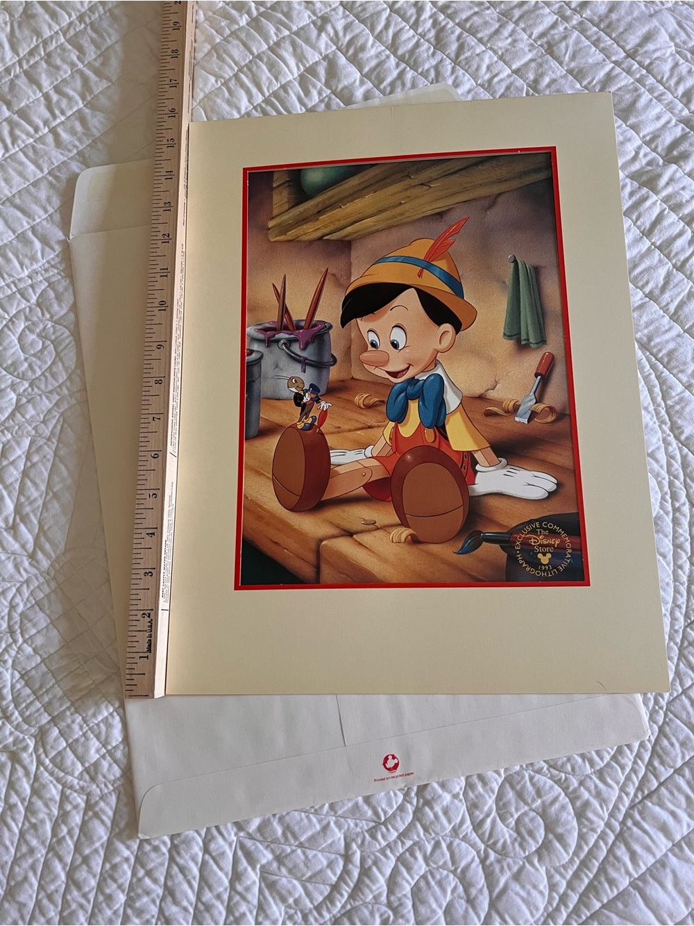 Pinocchio Lithograph